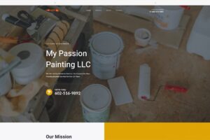 Custom website design example for an Arizona small business, featuring clear calls-to-action and optimized for local SEO, designed by Huemain Marketing